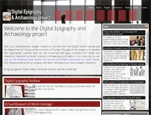 Tablet Screenshot of digitalepigraphy.org